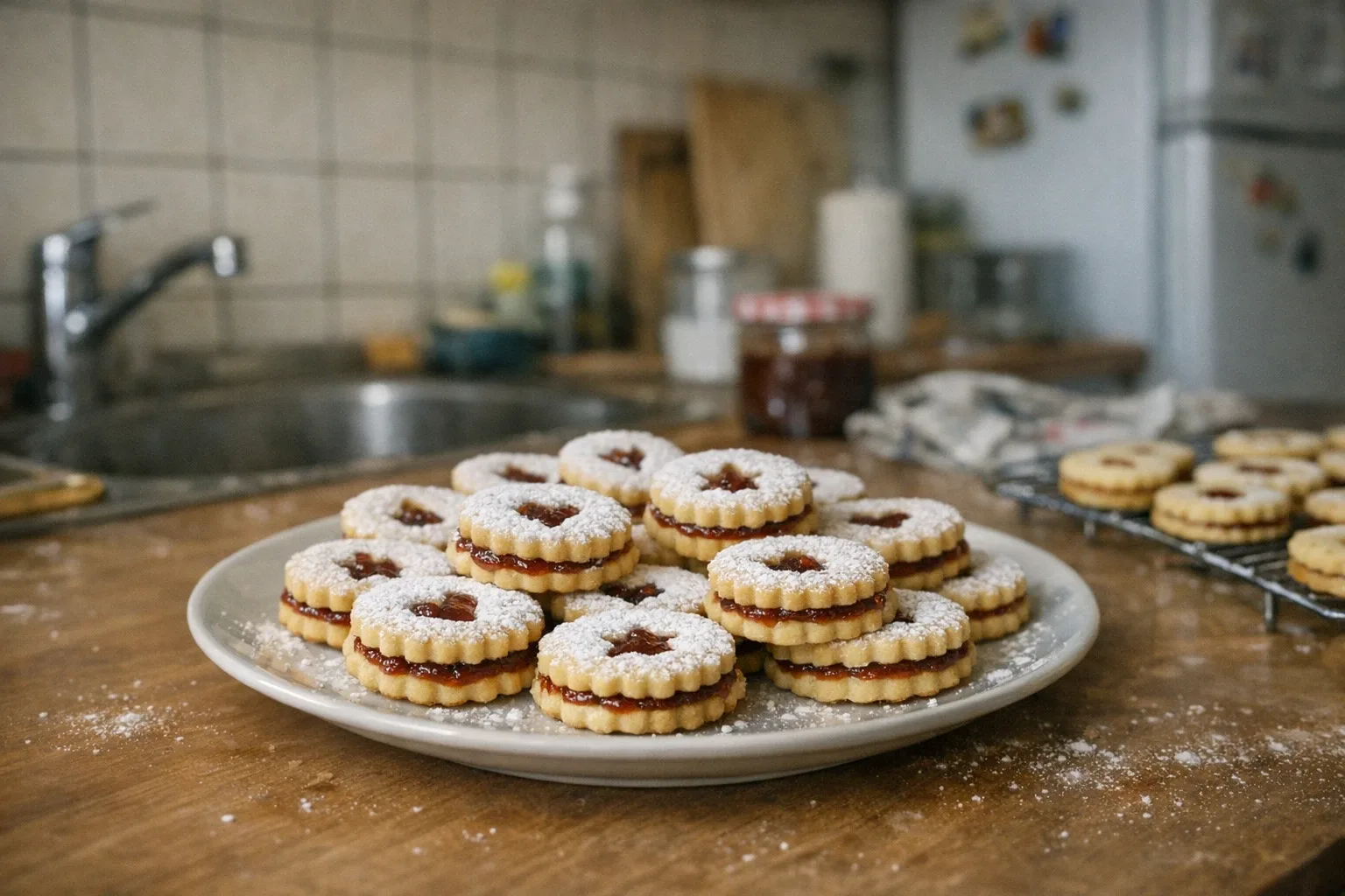 Ciasteczka linzer
