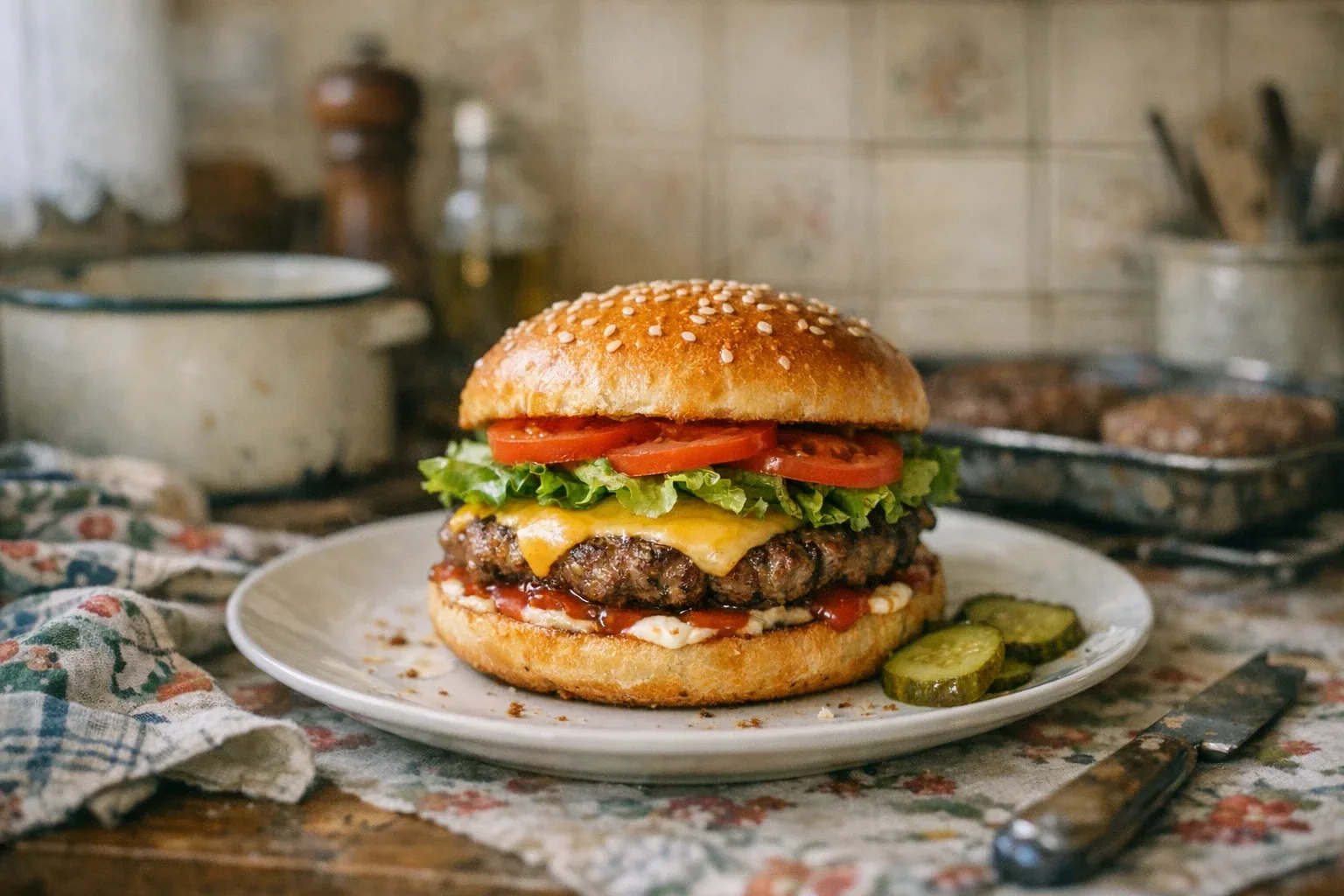 Domowy hamburger