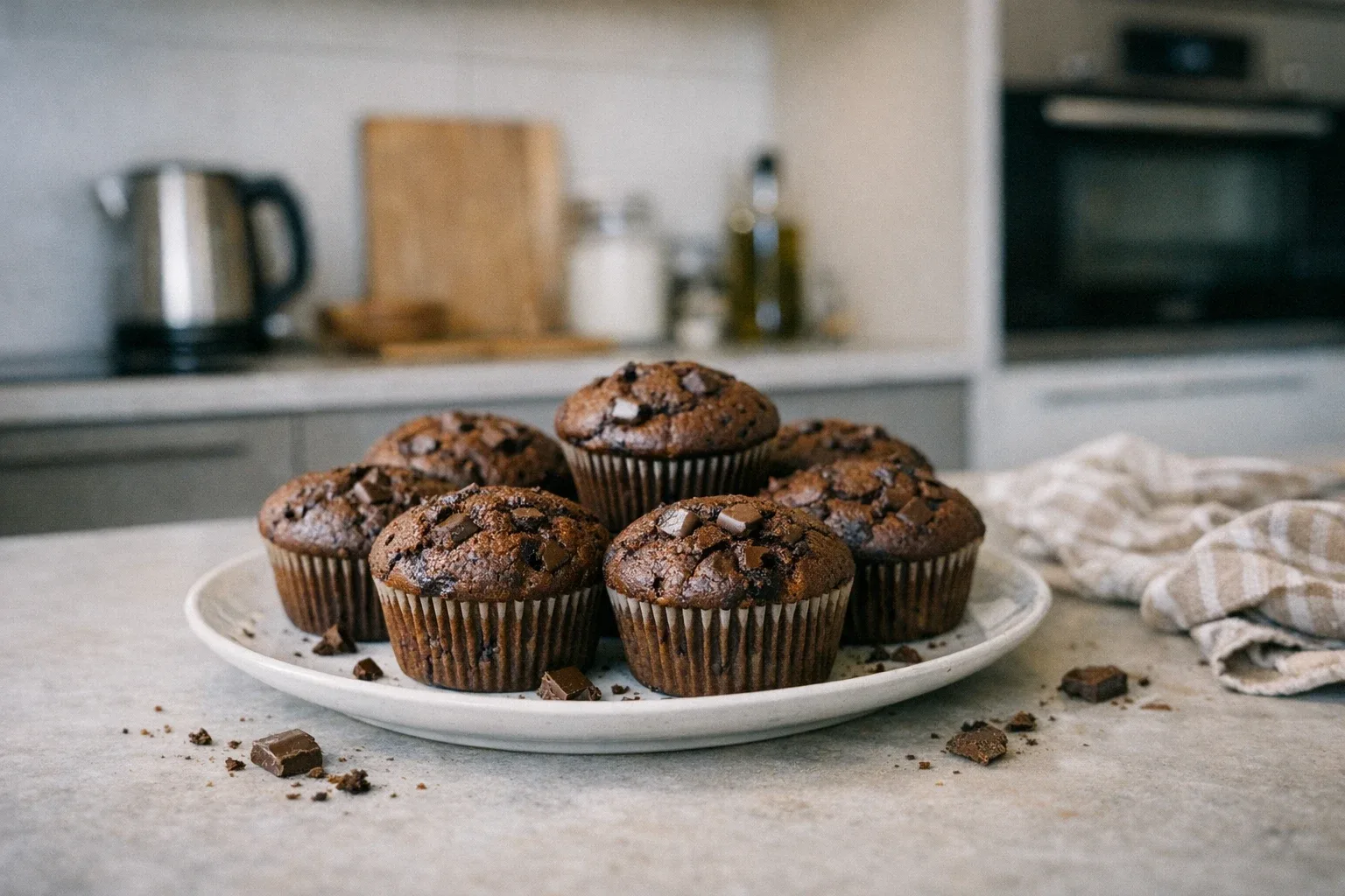 Muffiny czekoladowe