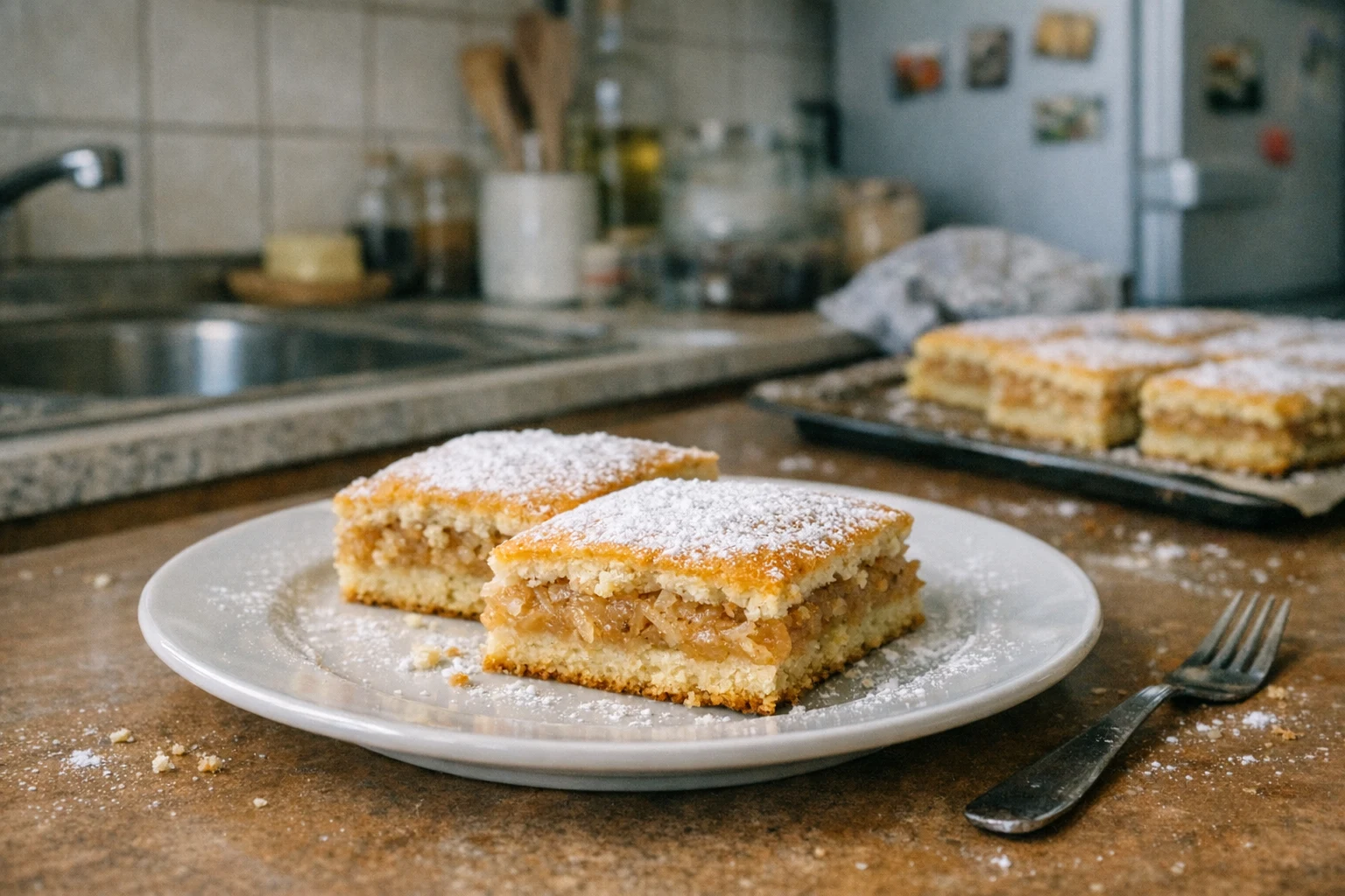 Delikatna szarlotka