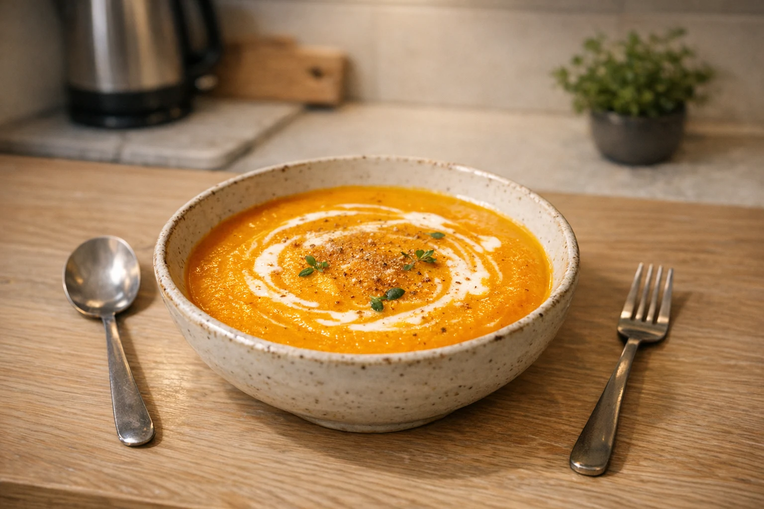 Zupa z dyni Hokkaido