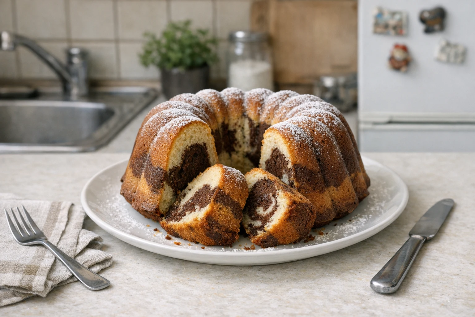 Babka z kwaśną śmietaną