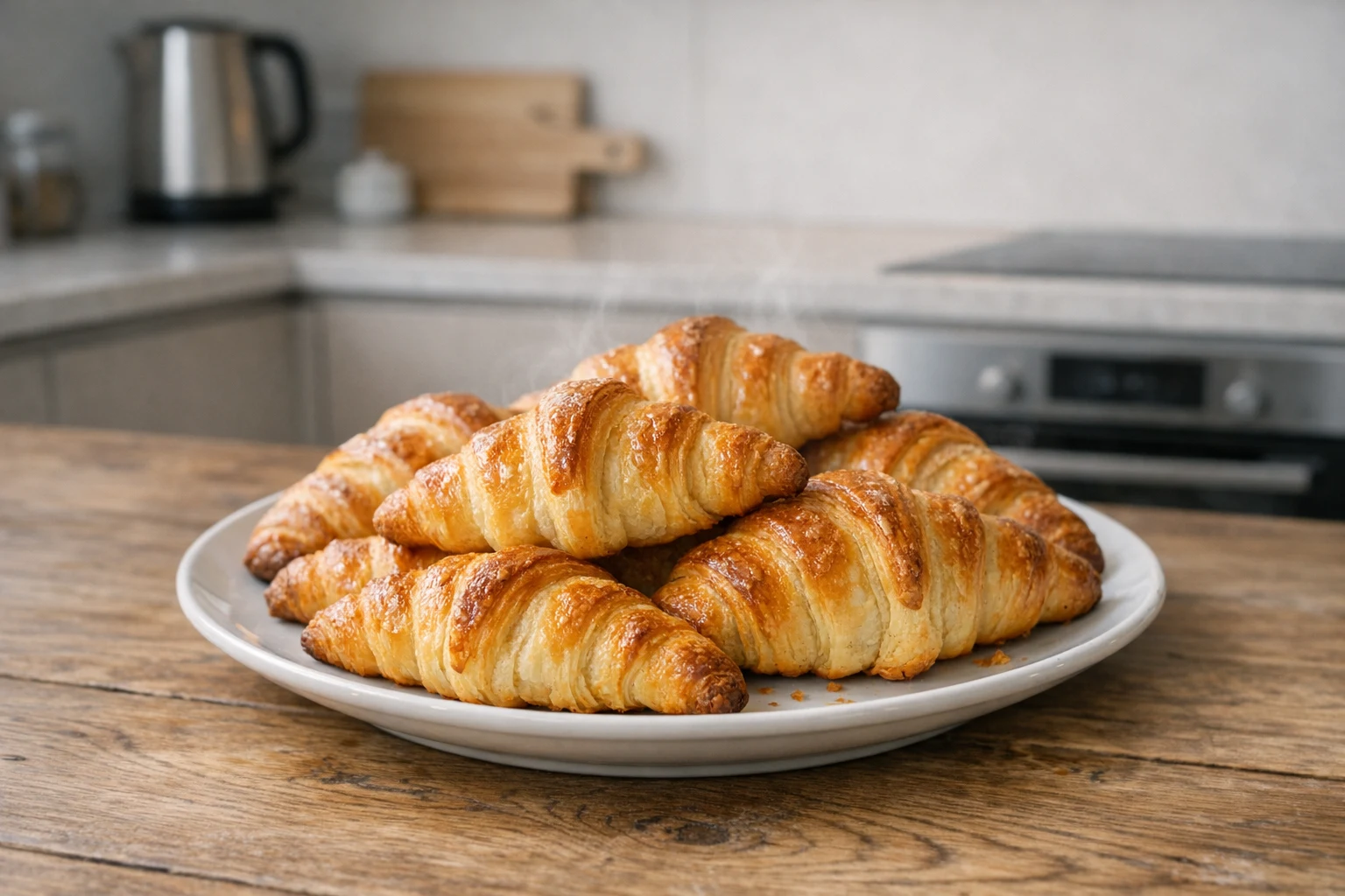 Domowe croissanty maślane