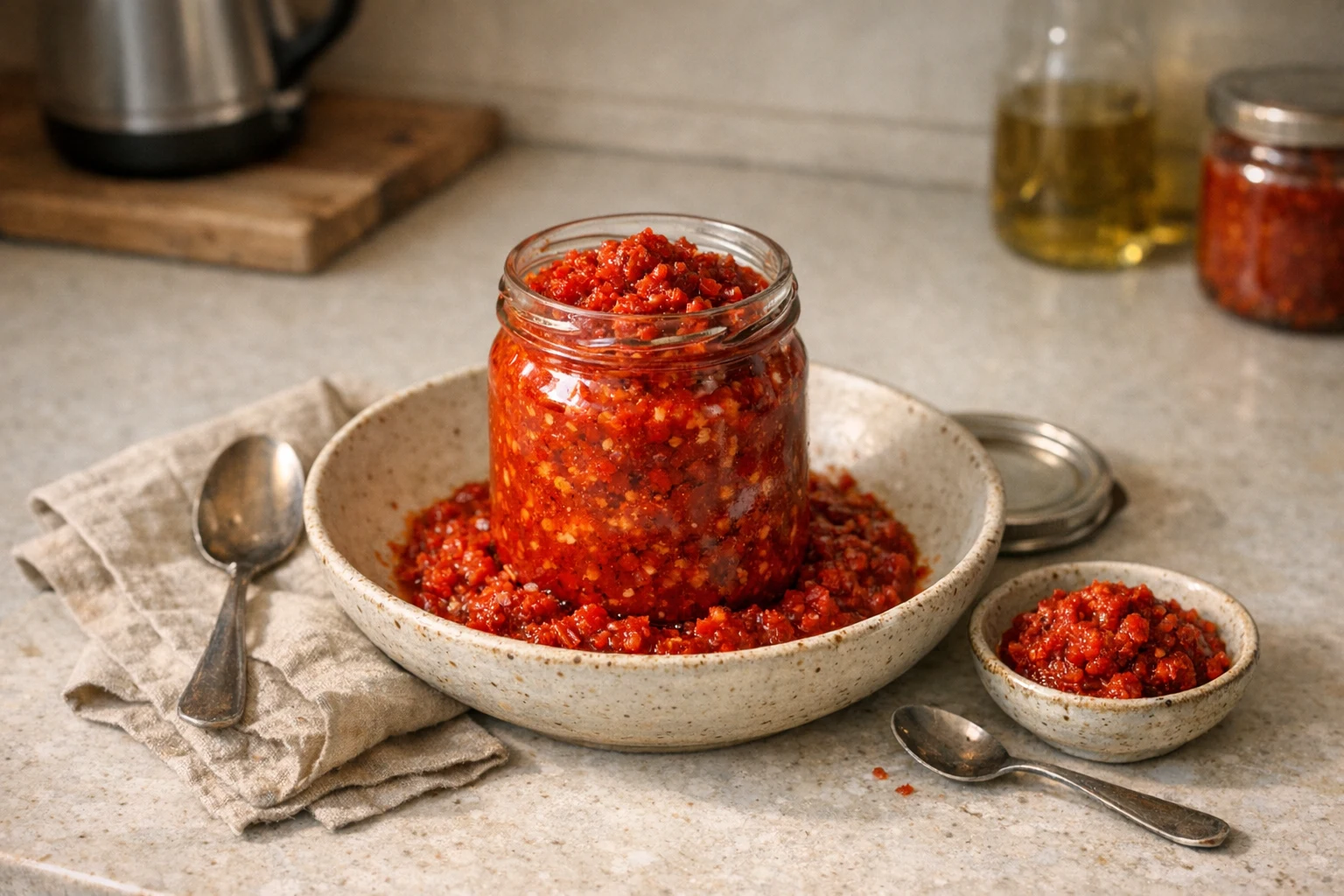 Domowy Eros Pista (pasta paprykowa)