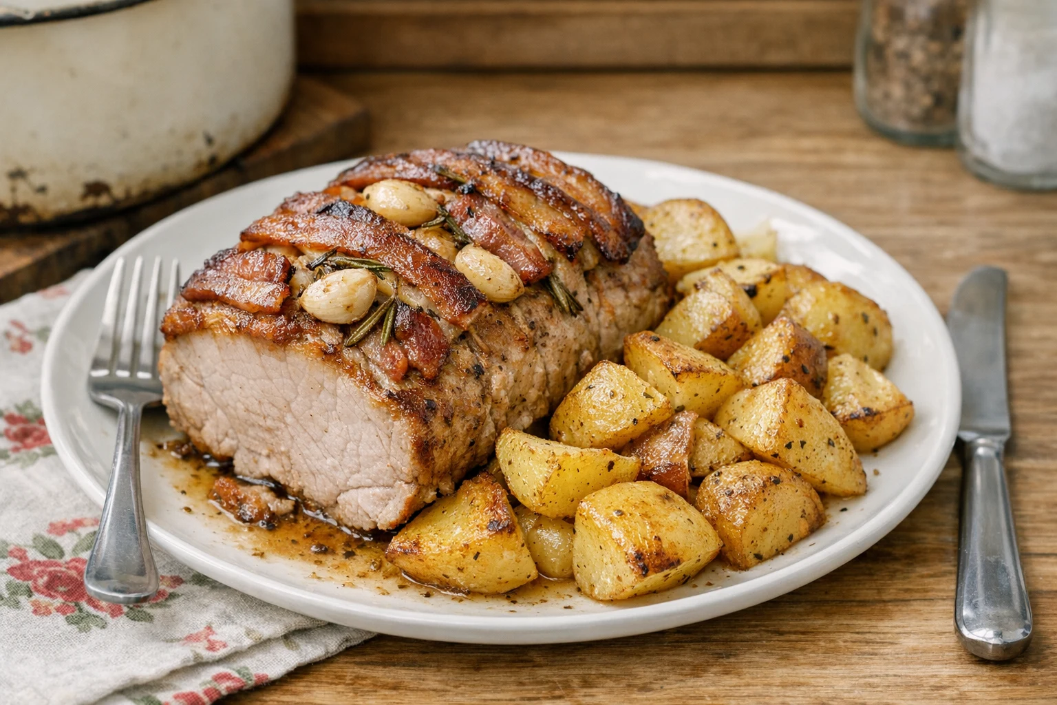 Pieczony schab