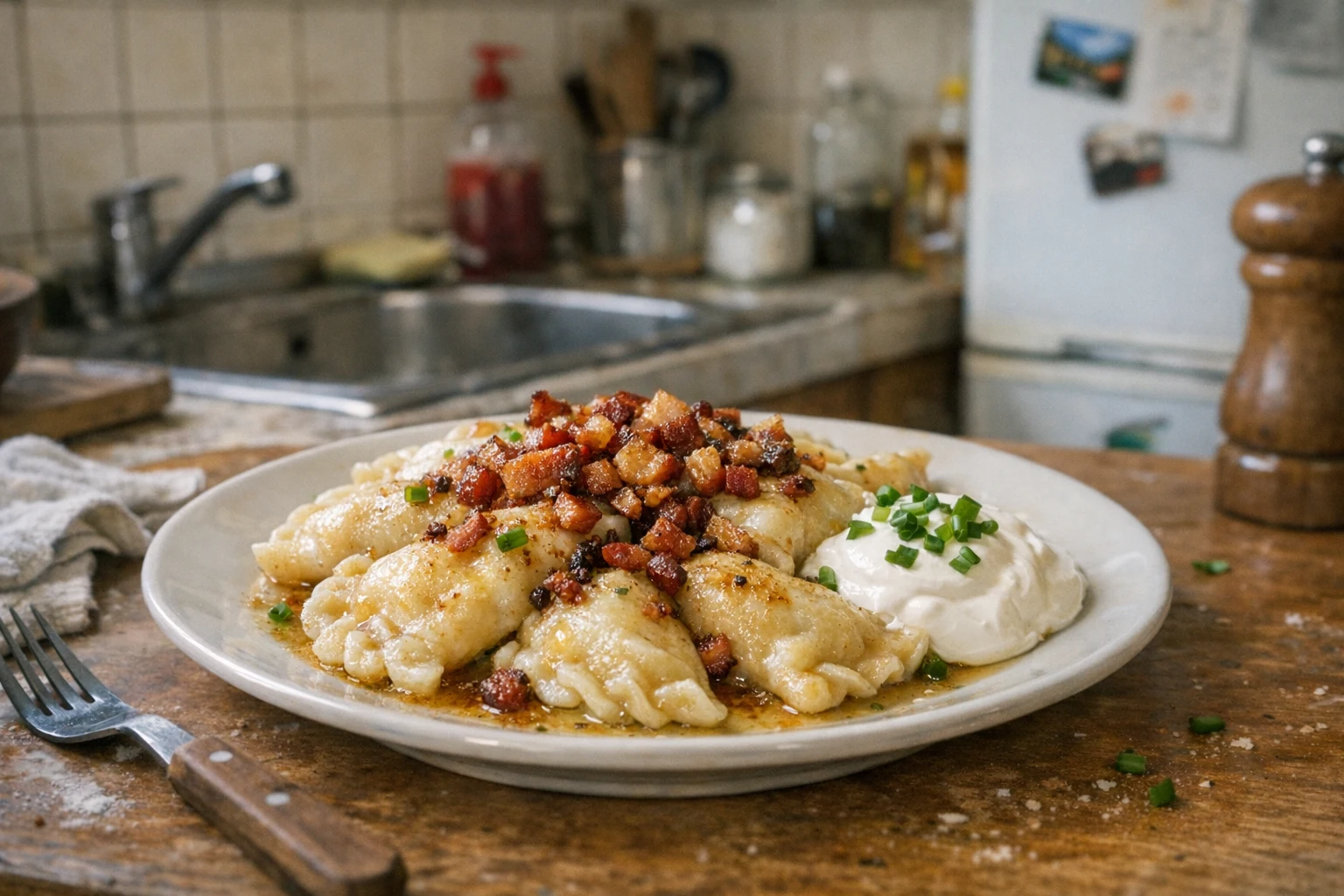 Pierogi z bryndzą