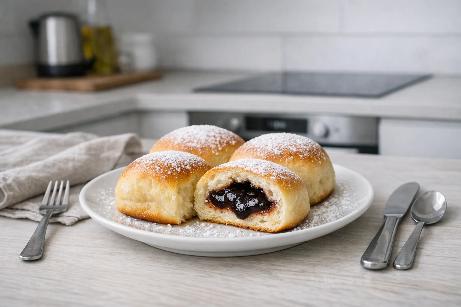 Buchty z powidłami śliwkowymi (vatička)