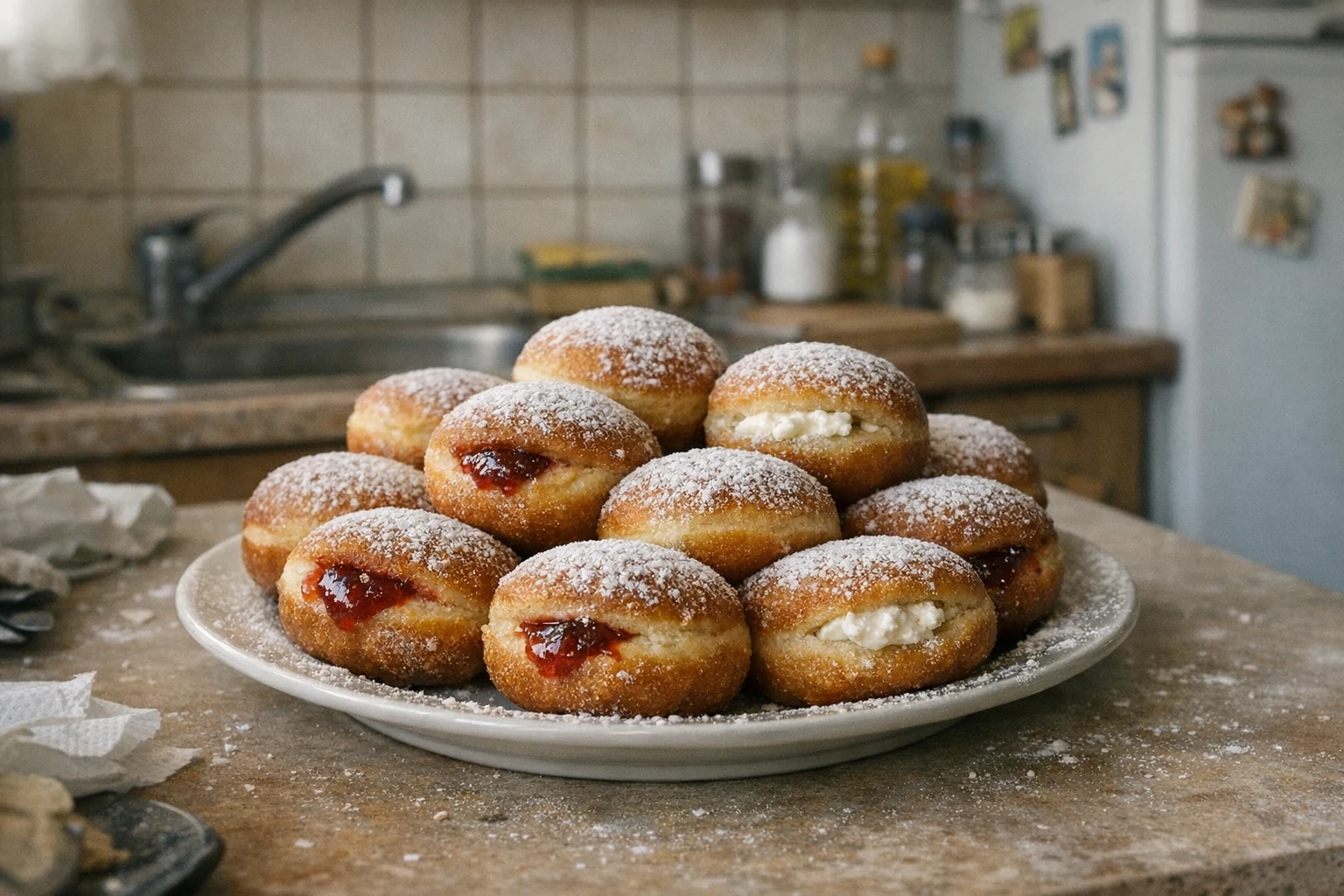 Pączki (miękkie także następnego dnia)