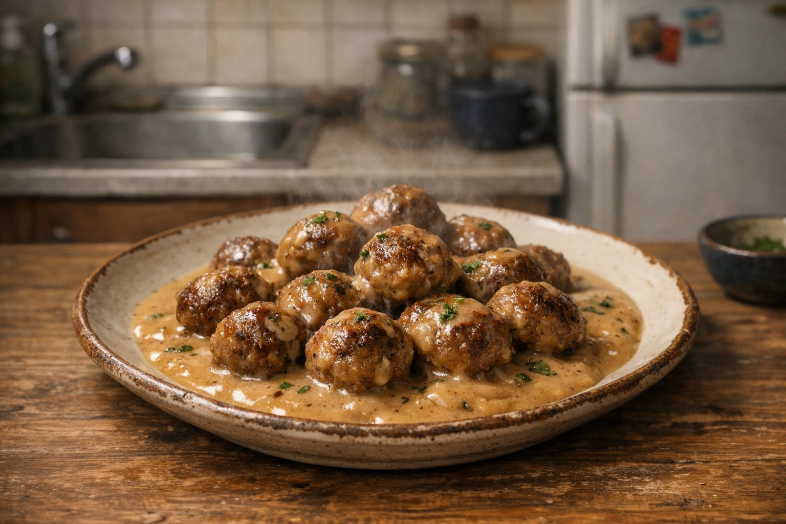 Szwedzkie klopsiki (köttbullar)