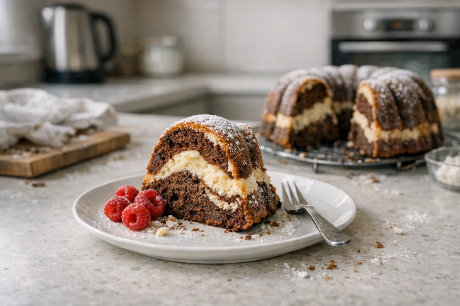 Babka z twarogiem