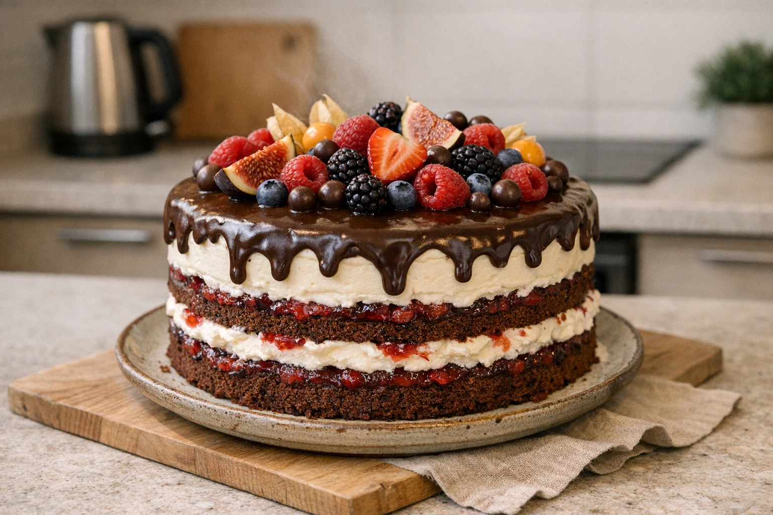 Tort owocowy