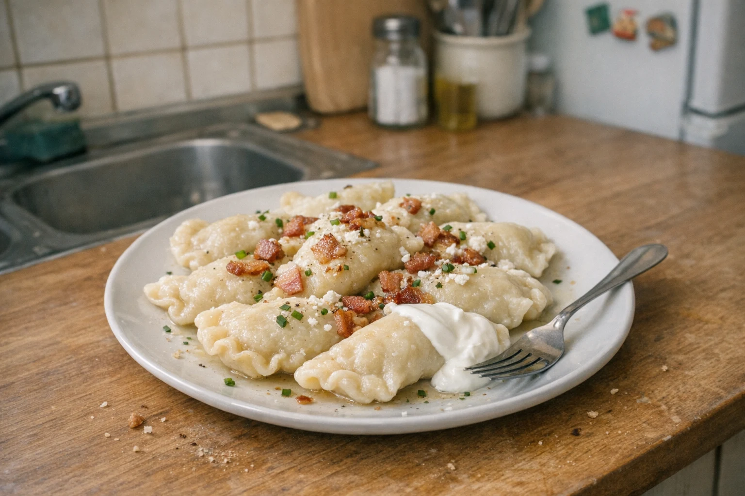 Uniwersalne ciasto na pierogi, sakiewki, kluski, szeroki makaron i różne wyroby makaronowe