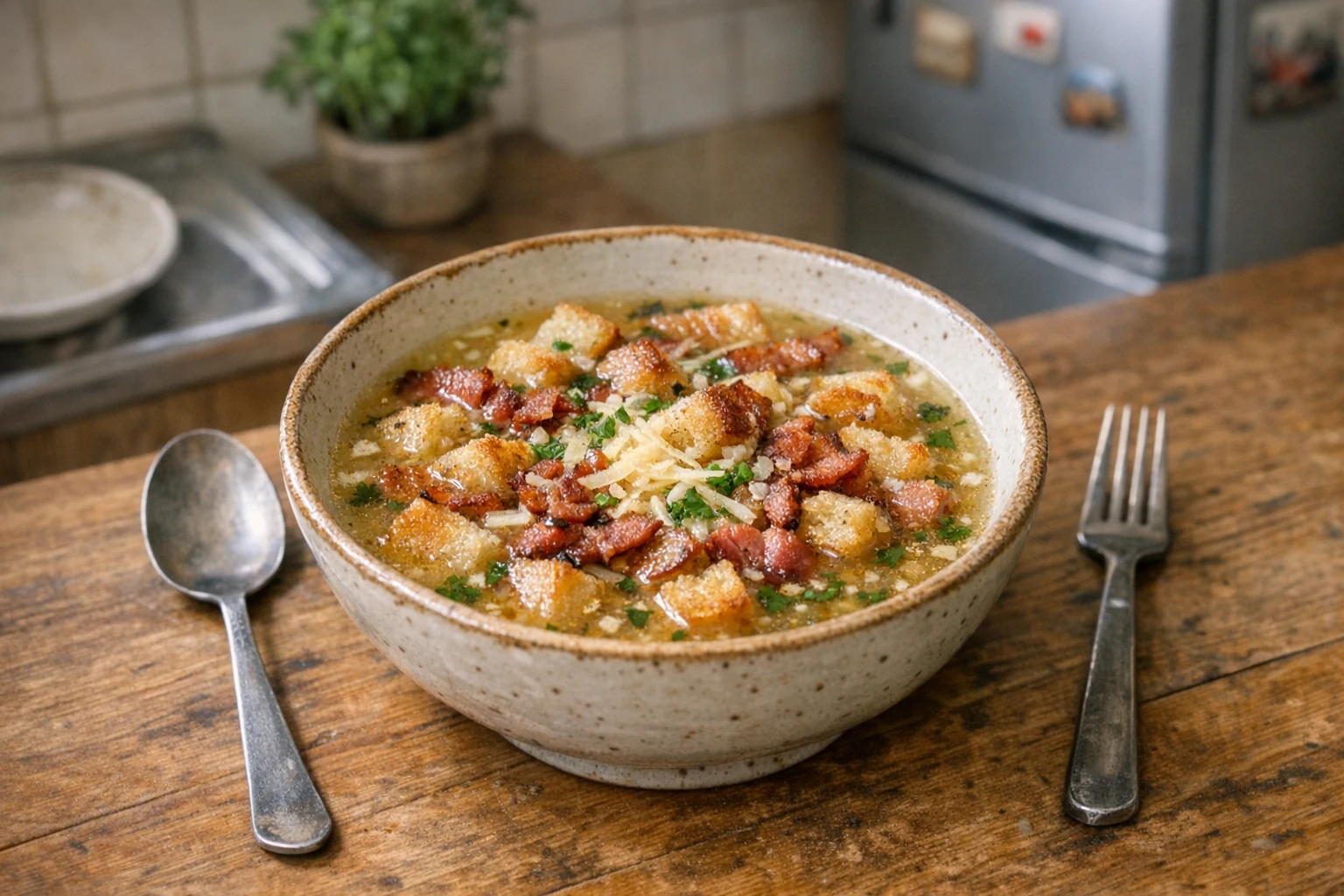 Zupa czosnkowa