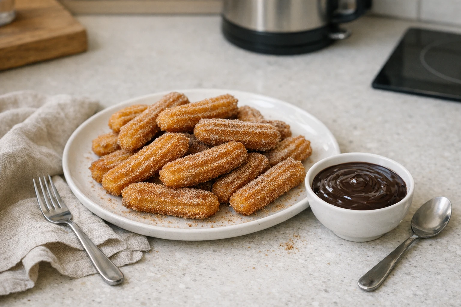 Churros (hiszpańskie pączki)