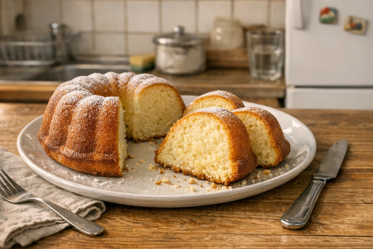 Delikatna babka jogurtowa