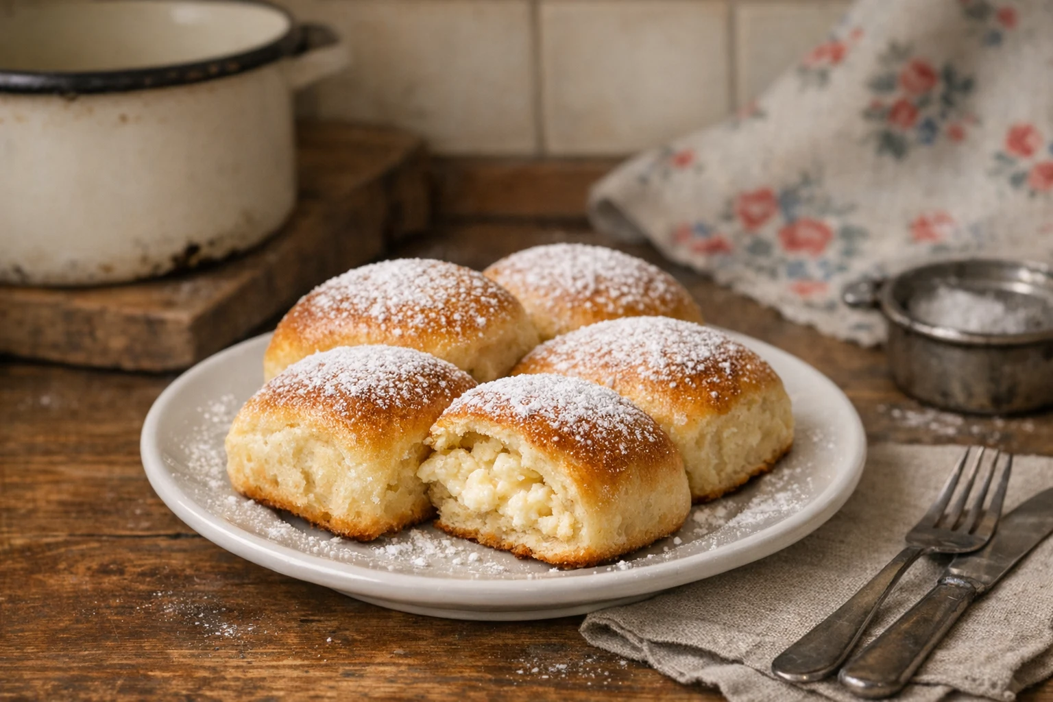 Pieczone buchty (najbardziej puszyste)