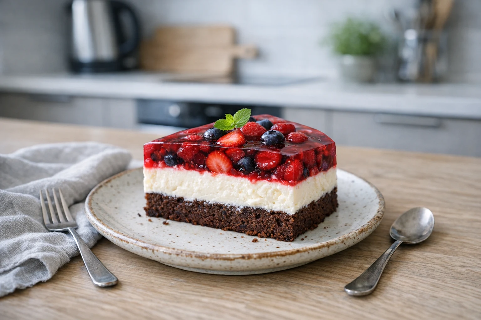 Tort twarogowy bez mąki