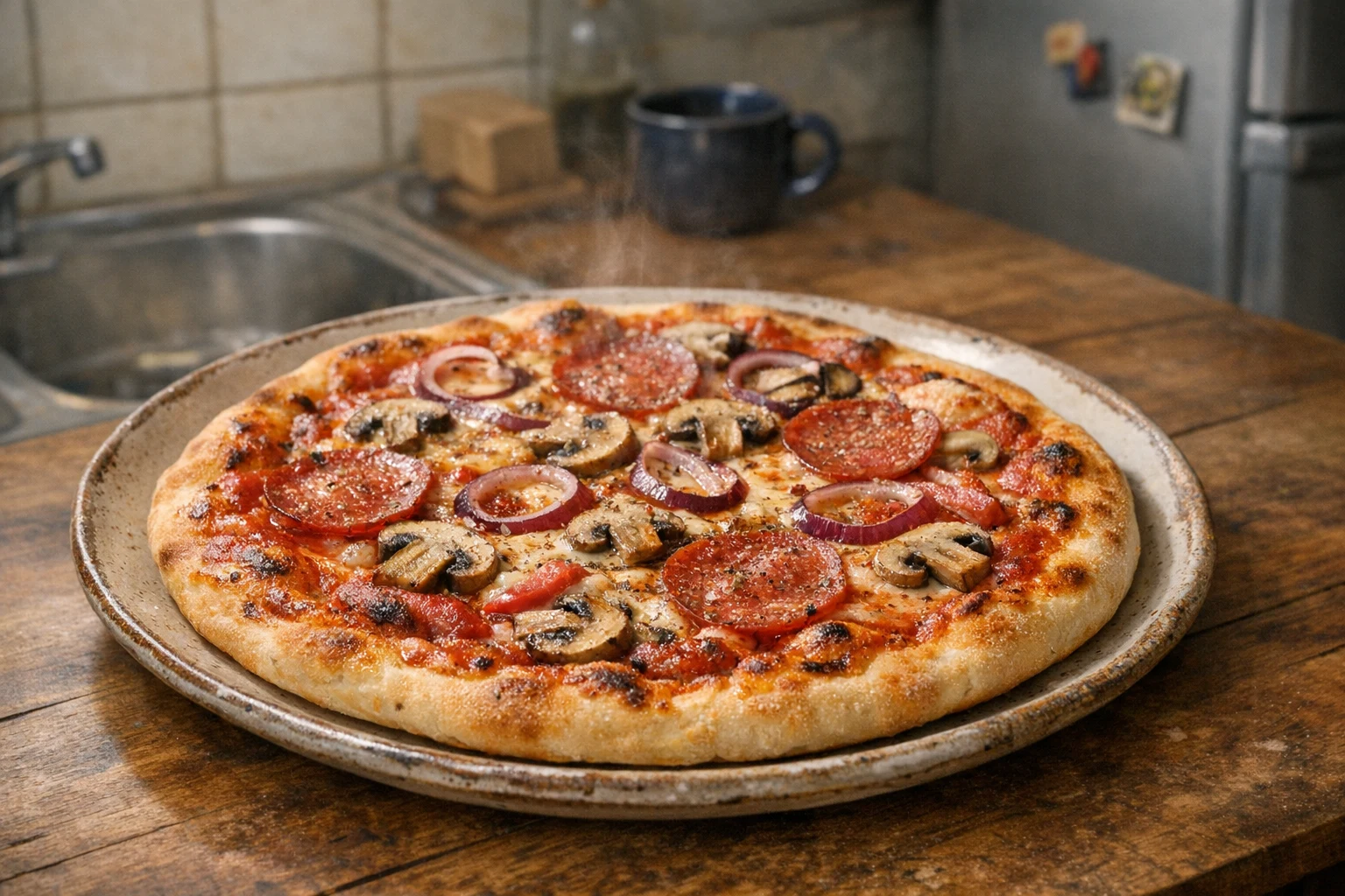 Pizza bez wyrastania