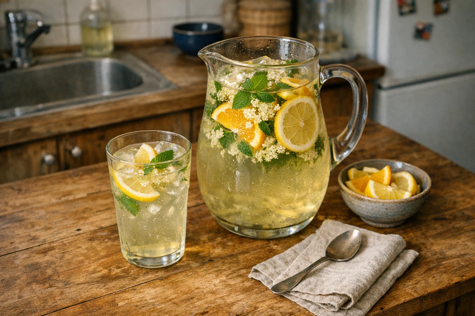 Lemoniada z kwiatów czarnego bzu — jak smakuje zapach