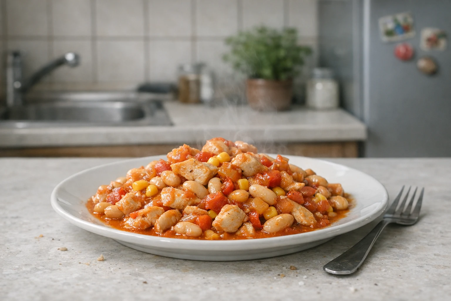 Meksykańskie sauté z kurczaka