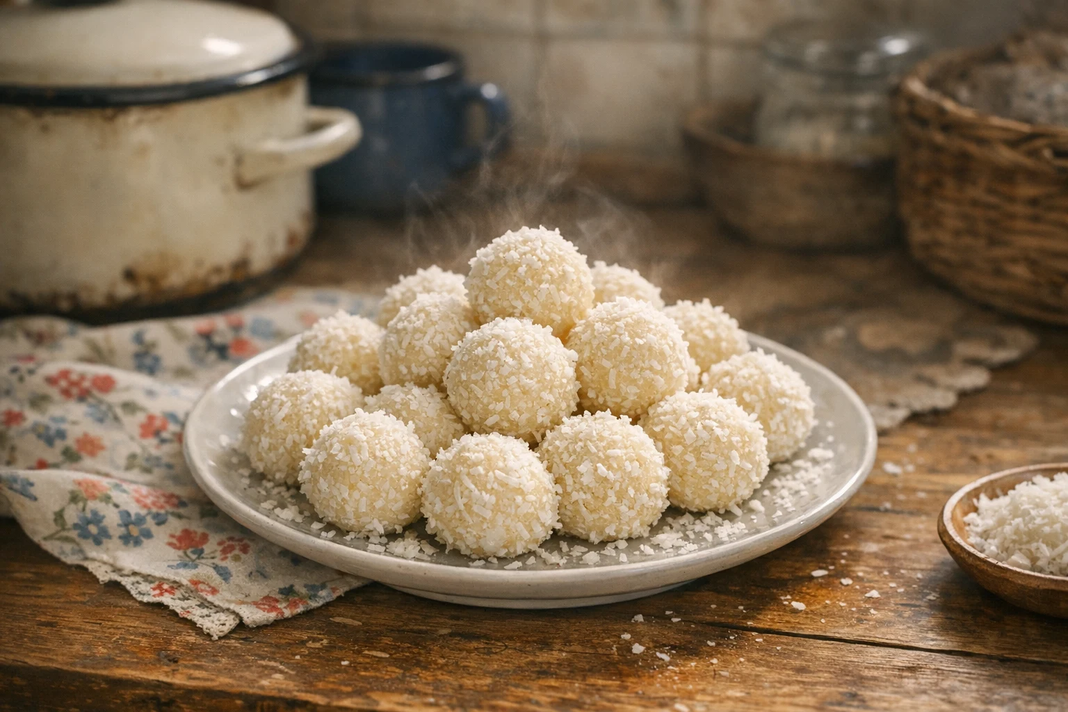 Domowe kulki Raffaello