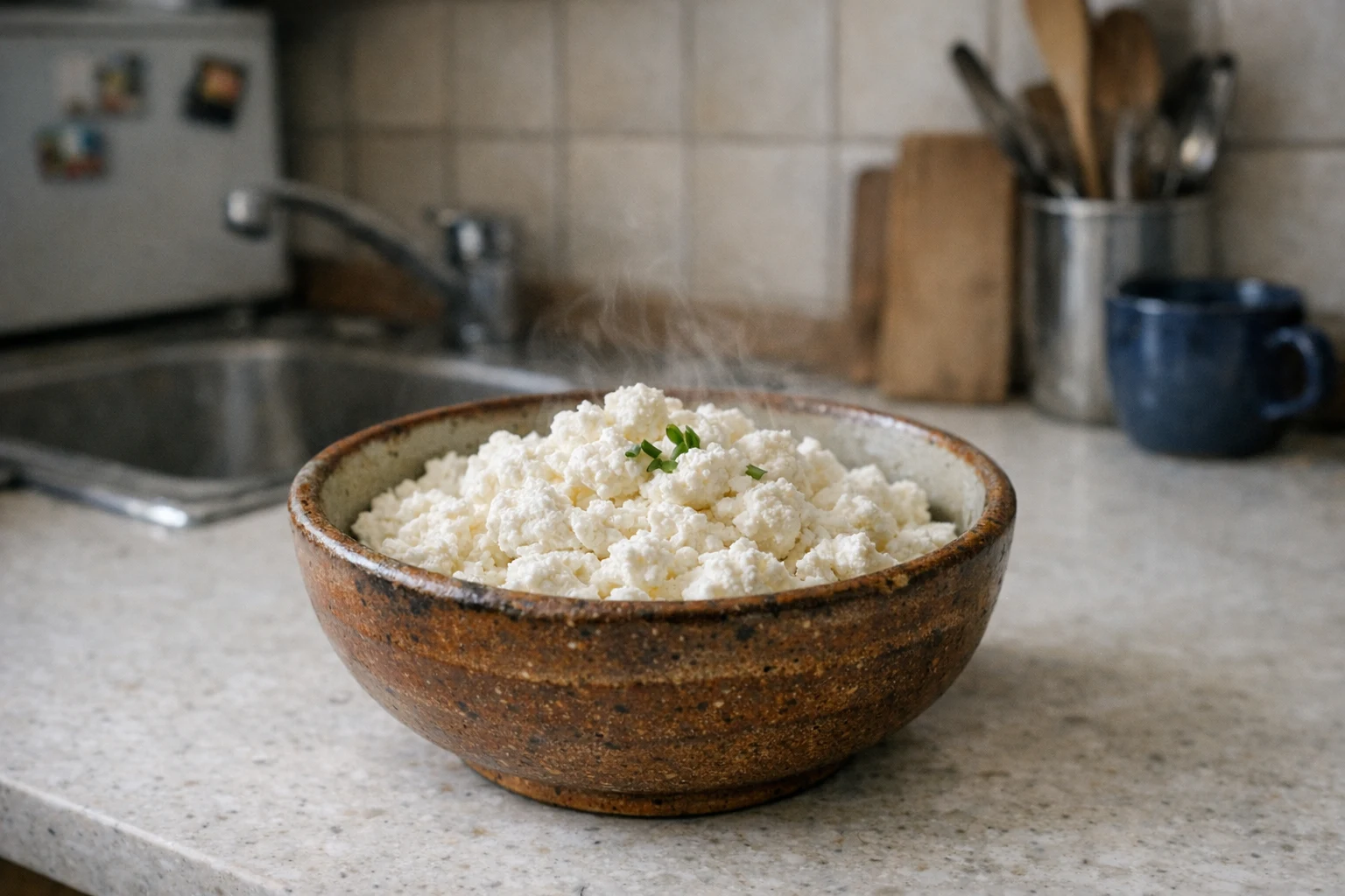 Domowa ricotta