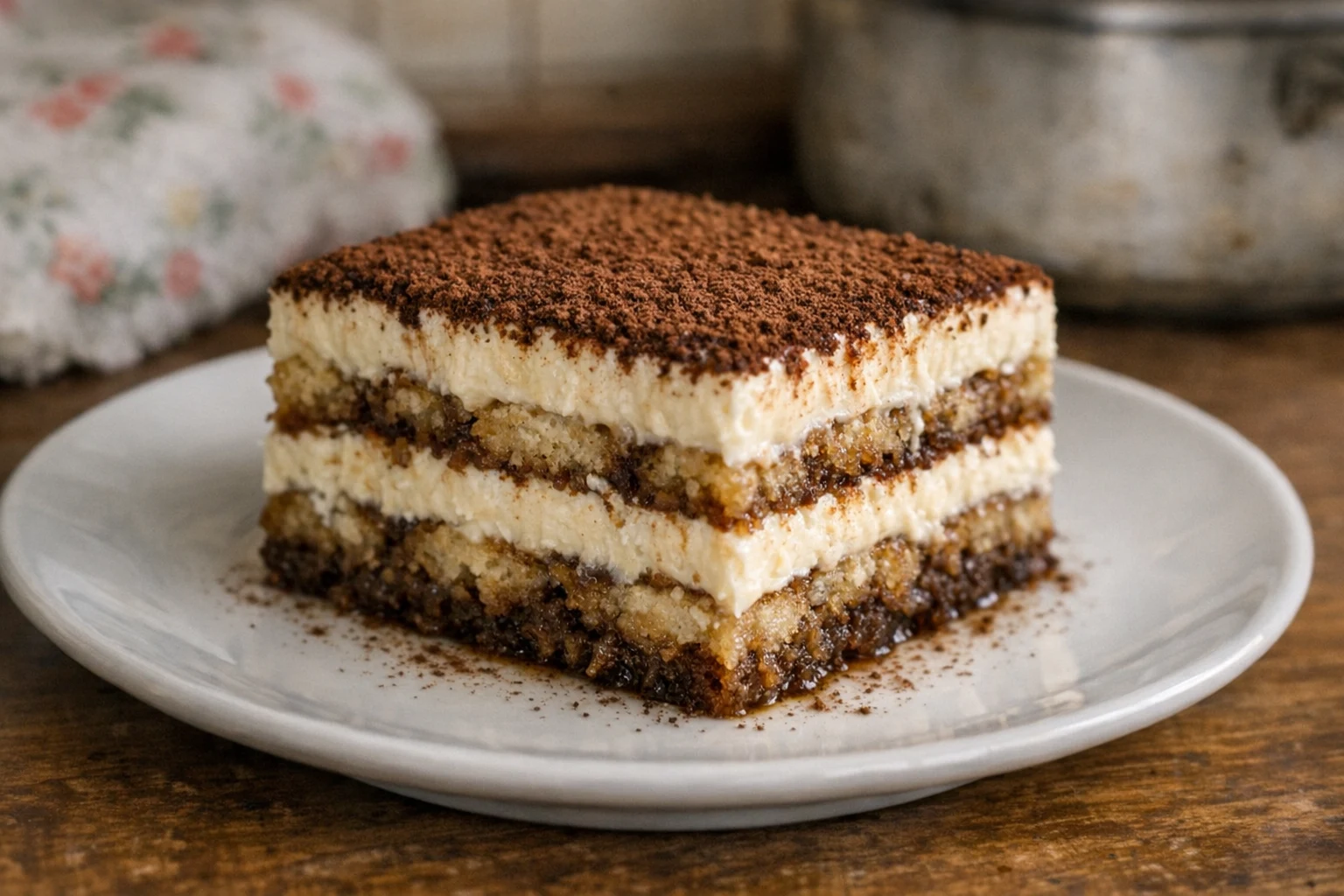 Tiramisu bez mascarpone