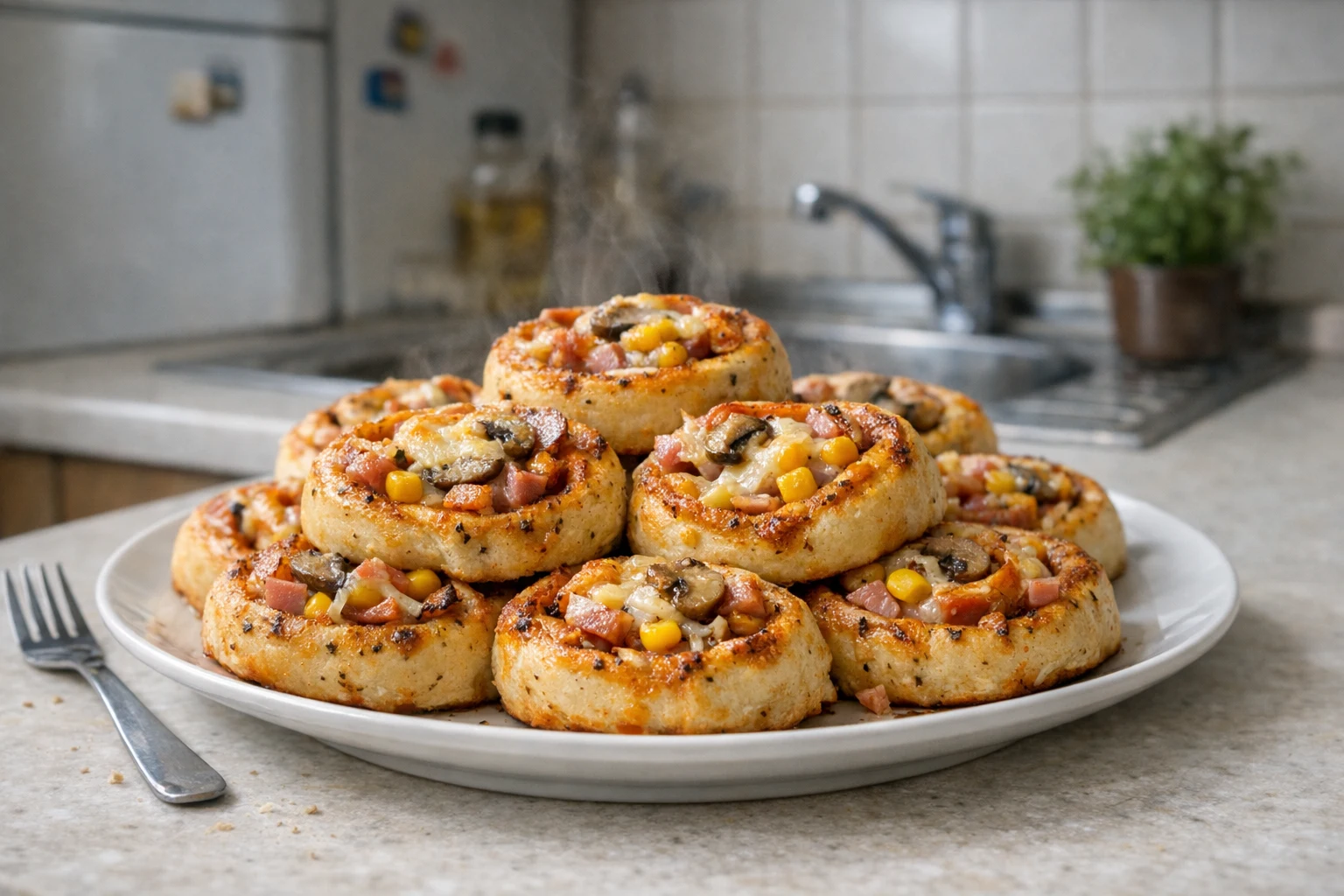 Ślimaczki pizzowe