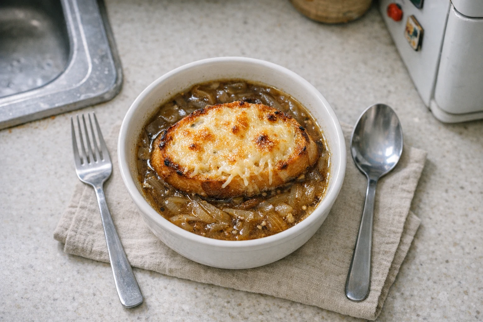 Francuska zupa cebulowa